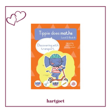 Load image into Gallery viewer, Tippie does maths - Level 2 Book 6 - Discovering with transport
