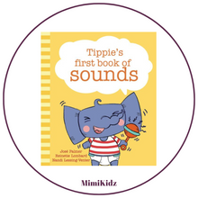 Load image into Gallery viewer, Tippie&#39;s first book of sounds

