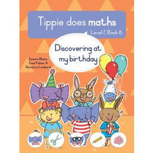 Load image into Gallery viewer, Tippie does maths - Level 1 Book 6 - Discovering at my birthday
