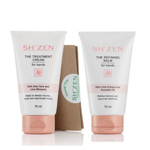 Sh'Zen Treatment Cream & Refining Balm for hands