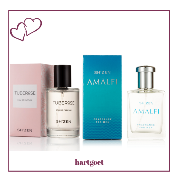 Sh'Zen Tuberose Eau De Parfum & Amalfi Fragrance For Men