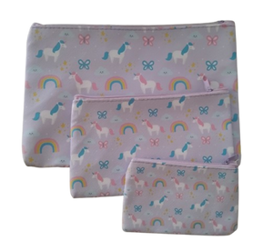 Set of 3 Unicorn Bags