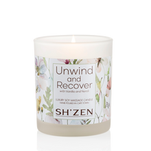 Load image into Gallery viewer, Sh&#39;Zen Unwind and Recover Luxury Soy Massage Candle
