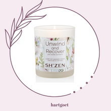 Load image into Gallery viewer, Sh&#39;Zen Unwind and Recover Luxury Soy Massage Candle
