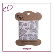 Load image into Gallery viewer, Printed ribbon - vintage sewing
