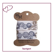 Load image into Gallery viewer, Printed Ribbon - Vintage Stamps

