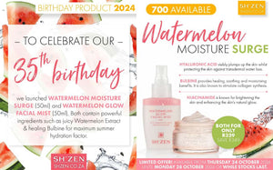 Sh'Zen Watermelon Glow Facial Mist & Moisture Surge