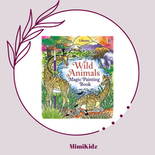 Load image into Gallery viewer, Wild Animals Magic Painting Book
