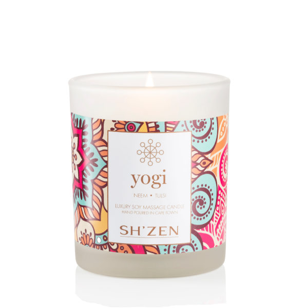 Sh'Zen Yogi Luxury Soy Massage Candle