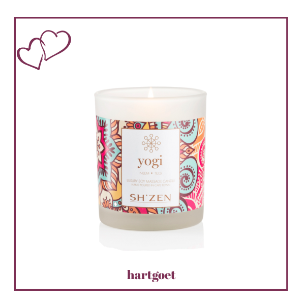 Sh'Zen Yogi Luxury Soy Massage Candle