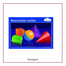Load image into Gallery viewer, Greenbean Geometric Solids Activity Cards
