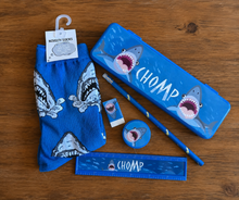 Load image into Gallery viewer, Jawesome Shark Gift Set - Socks &amp; Stationery
