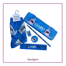 Load image into Gallery viewer, Jawesome Shark Gift Set - Socks &amp; Stationery
