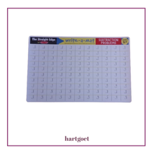 Load image into Gallery viewer, Educational mat with subtraction problems for children.  
