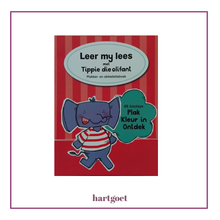 Load image into Gallery viewer, Children's book cover with an elephant character on a red background
