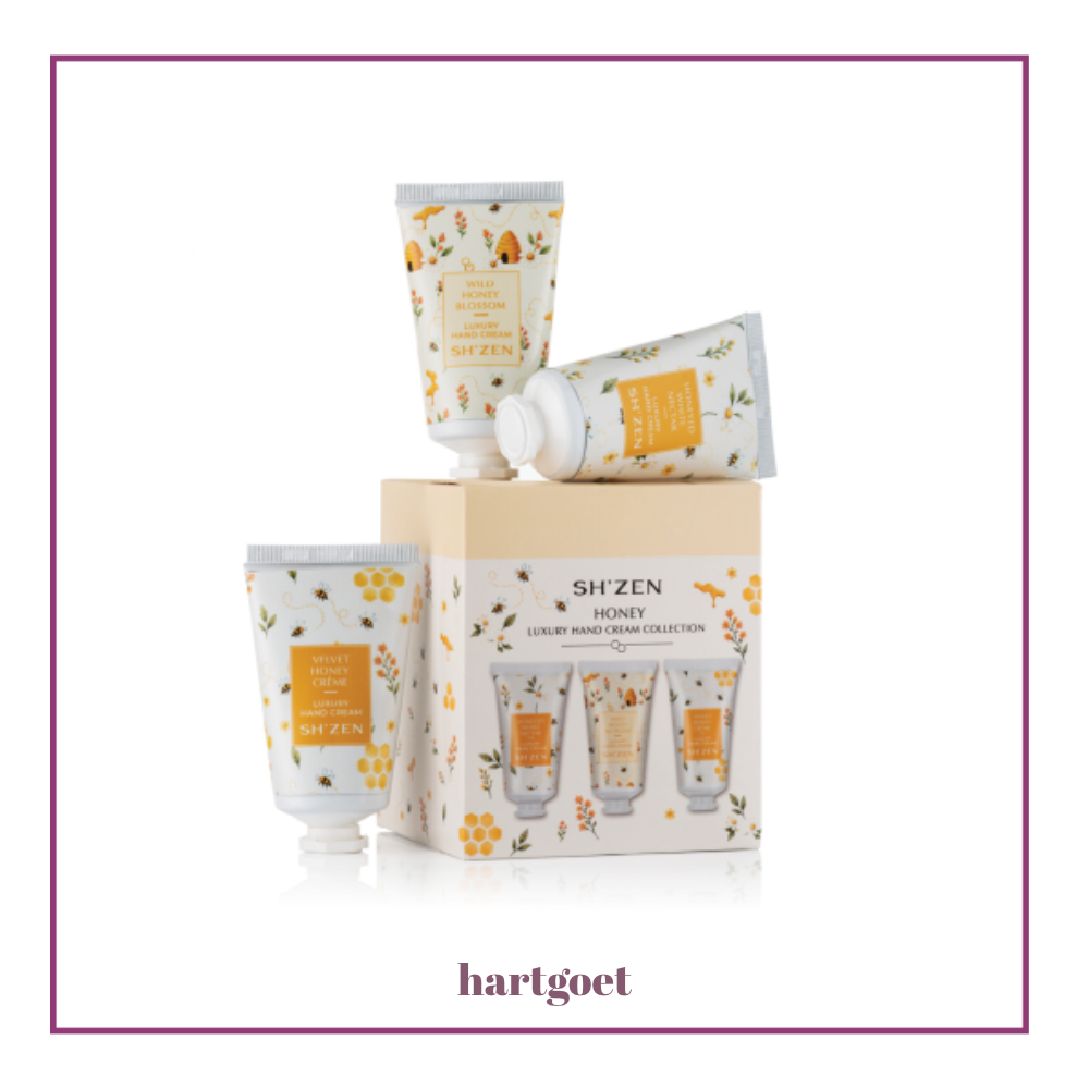 Sh'Zen Honey Luxury Hand Cream Collection | hartgoet