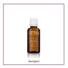 Load image into Gallery viewer, Brown bottle with Sh'Zen Joint Therapy Massage Concentrate, white cap on a white background.  
