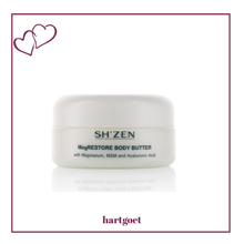 Load image into Gallery viewer, SH'ZEN MagRESTORE BODY BUTTER jar on a white background with 'hartgoet' branding.
