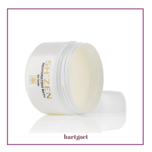 Load image into Gallery viewer, White container of Sh'Zen Rehydrating Bath for body with lid on a white background
