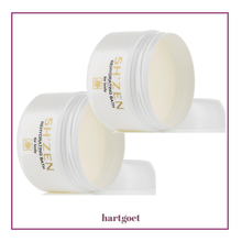Load image into Gallery viewer, Two white containers of Shizen body balm on a white background.
