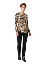 Load image into Gallery viewer, Leopard Print Underlay Top | Long Sleeve | Sizes M–XXXL

