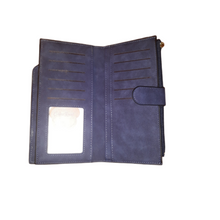 Load image into Gallery viewer, Cotton Road Wallet - Navy

