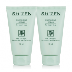 Sh'Zen Energising cream for legs (2 x 75ml)