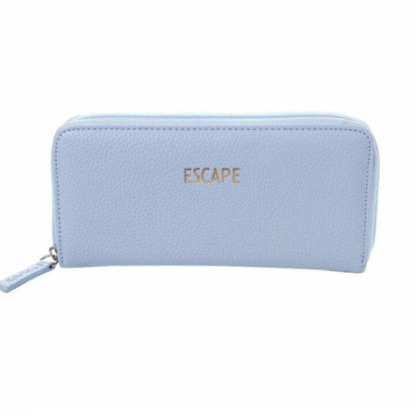 Escape One Zip Wallet - Light Blue