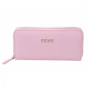 Escape One Zip Wallet - Light Pink