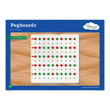 Load image into Gallery viewer, Pegboard Activity Cards
