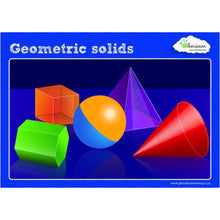 Load image into Gallery viewer, Greenbean Geometric Solids Activity Cards
