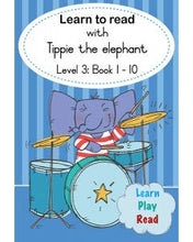 Load image into Gallery viewer, Learn to read with Tippie the elephant, Level 3 boxset
