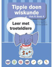 Load image into Gallery viewer, Tippie doen wiskunde - Vlak R Boek 4 - Leer met troeteldiere
