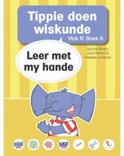 Load image into Gallery viewer, Tippie doen wiskunde - Vlak R Boek 6:  Leer met my hande
