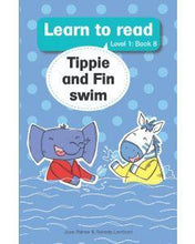 Load image into Gallery viewer, Learn to read - Level 1 Book 8 - Tippie and Fin swim - Jose Palmer &amp; Reinette Lombard
