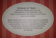 Load image into Gallery viewer, Leer my lees met Tippie die olifant - plakker- en aktiwiteitsboek
