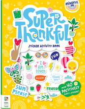 Load image into Gallery viewer, Mindful Me - Super Thankful Sticker Activity Book
