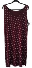 Load image into Gallery viewer, Printed tunic dress - maroon
