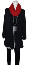 Load image into Gallery viewer, Open Front Jacket - Black
