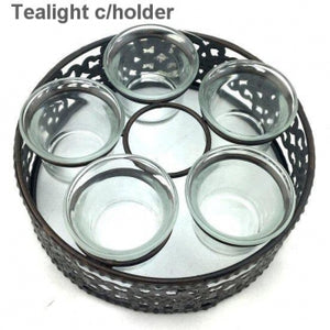 Tealight candle holder