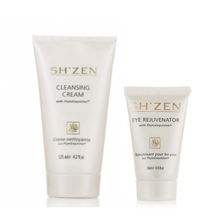 Load image into Gallery viewer, Sh&#39;Zen PhytoExquisites Cleansing Cream (125ml) &amp; Eye Rejuvenator (15ml)
