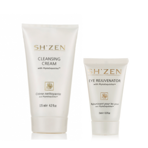 Sh'Zen PhytoExquisites Cleansing Cream (125ml) & Eye Rejuvenator (15ml)