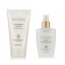 Load image into Gallery viewer, Sh&#39;Zen PhytoExquisites Cleansing Cream (125ml) &amp; Floral Hydrating Mist (125ml)
