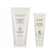 Load image into Gallery viewer, Sh&#39;Zen PhytoExquisites Cleansing Cream (125ml) &amp; Renewing Night Cream (50ml)
