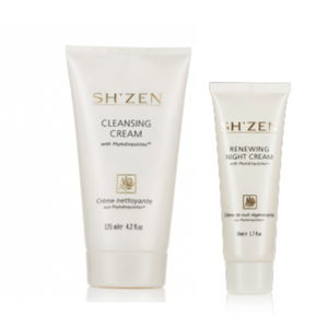 Sh'Zen PhytoExquisites Cleansing Cream (125ml) & Renewing Night Cream (50ml)