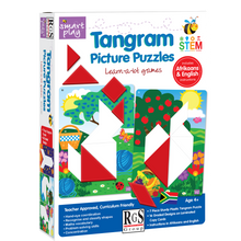 Load image into Gallery viewer, Tangram Picture Puzzles
