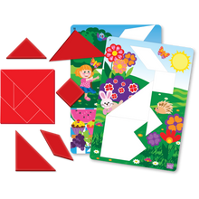Load image into Gallery viewer, Tangram Picture Puzzles
