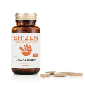 Sh'Zen Mega-C & Rosehip tablets (30)