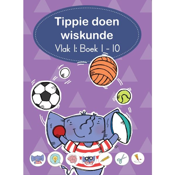 Tippie doen wiskunde, Vlak 1 boekpak