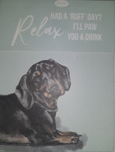 Load image into Gallery viewer, Paws for thought notepad - I&#39;ll paw you a drink
